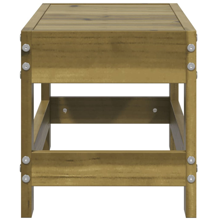 haveskammel 62x30x32 cm imprægneret fyrretræ