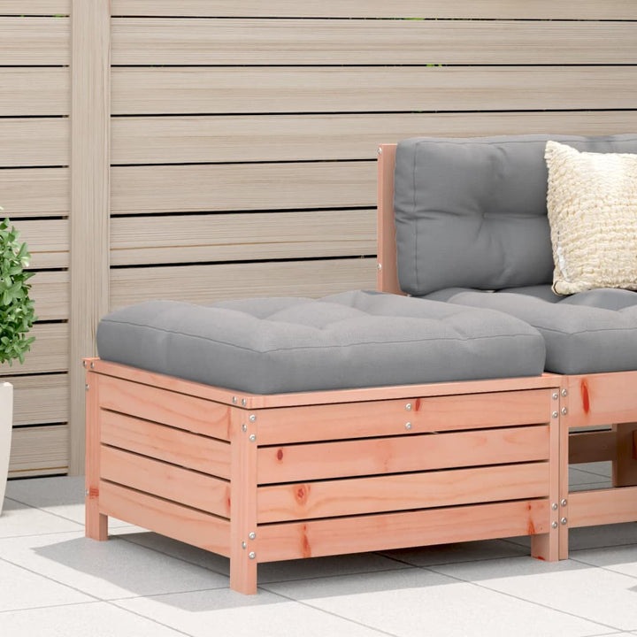 haveskammel 62x63,5x32 cm massivt douglasgran