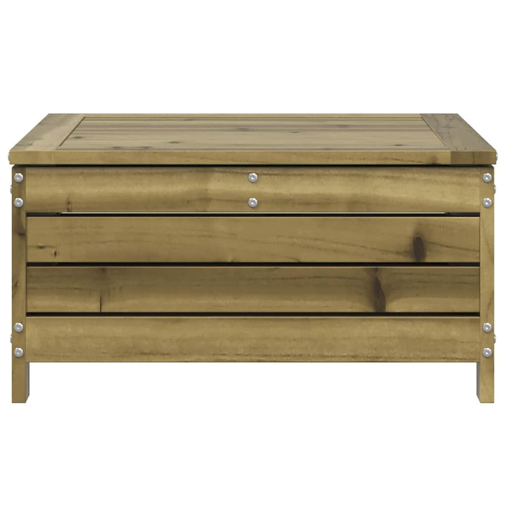 haveskammel 62x63,5x32 cm imprægneret fyrretræ