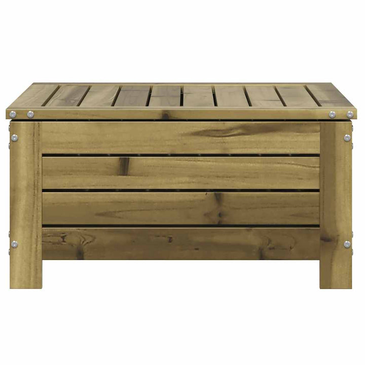 haveskammel 62x63,5x32 cm imprægneret fyrretræ