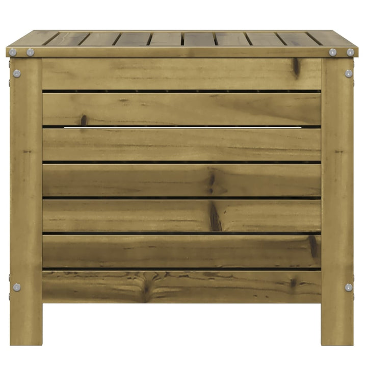 haveskammel 62x63,5x53,5 cm imprægneret fyrretræ