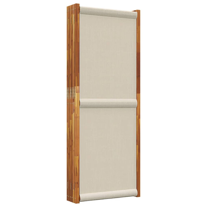 6-panels rumdeler 420 x 180 cm lysegrå