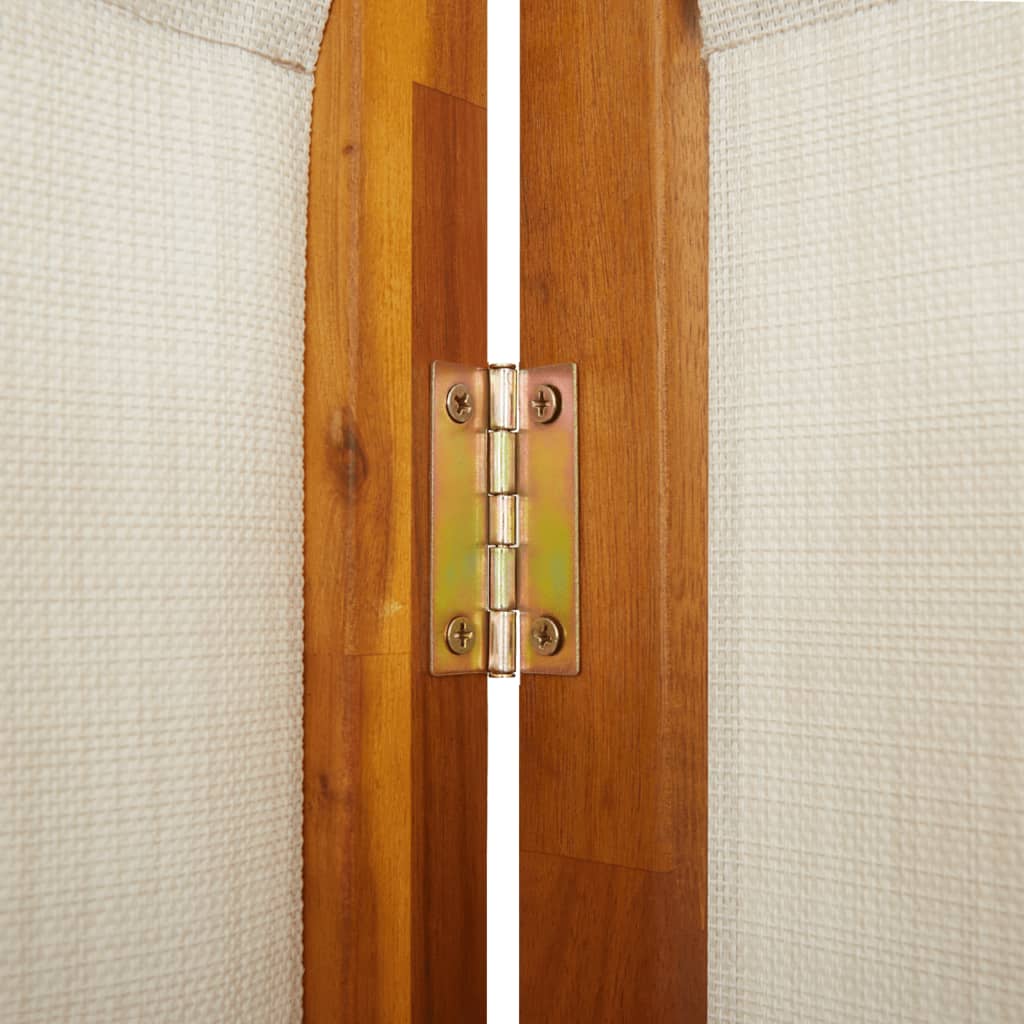 6-panels rumdeler 420 x 180 cm lysegrå