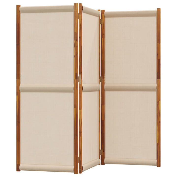 3-panels rumdeler 210 x 180 cm gråbrun