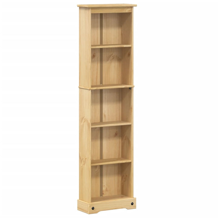 bogreol Corona 46x20x170 cm massivt fyrretræ