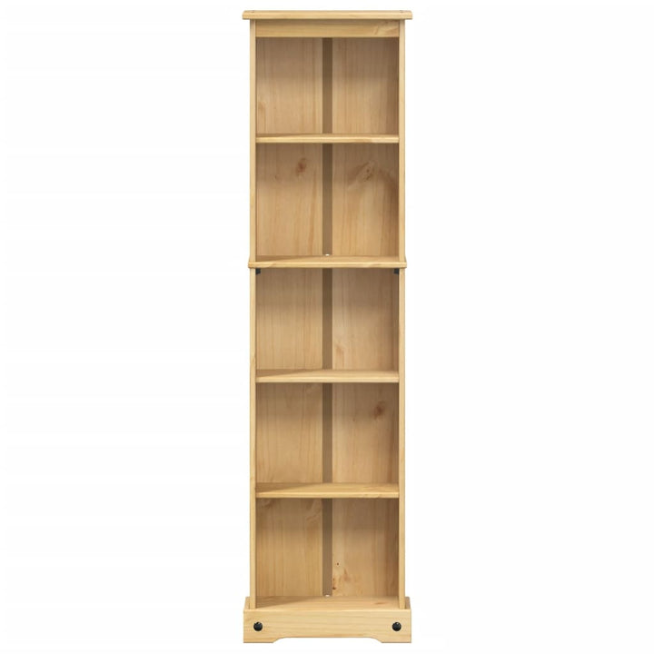 bogreol Corona 46x20x170 cm massivt fyrretræ
