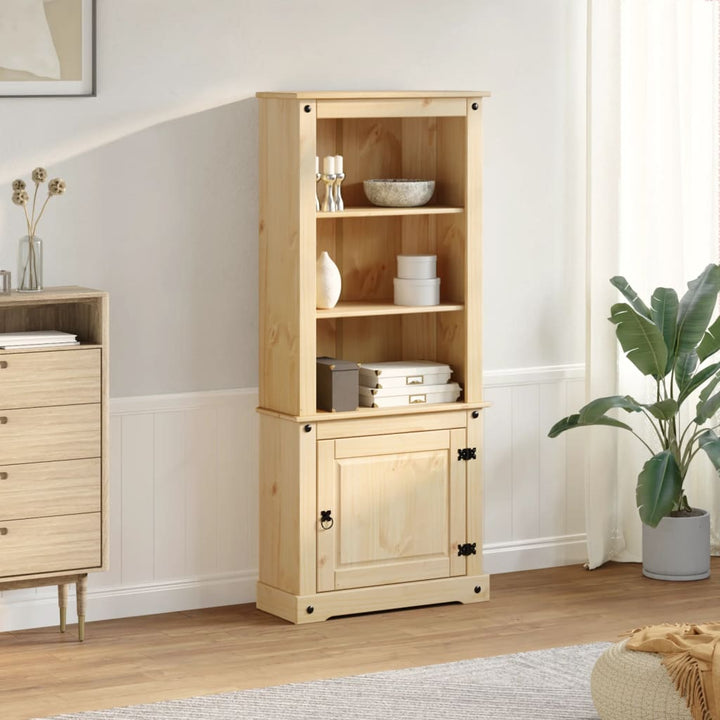 skab Corona 74x38x170 cm massivt fyrretræ