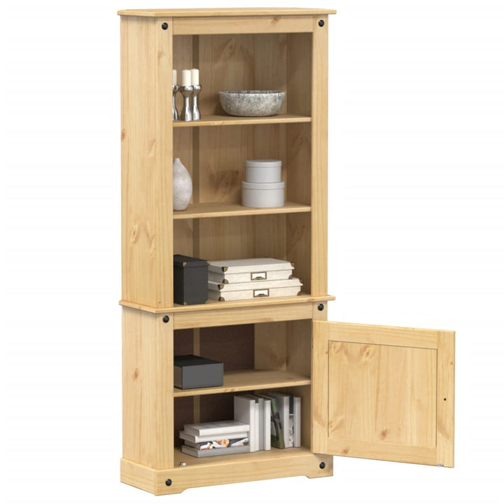 skab Corona 74x38x170 cm massivt fyrretræ