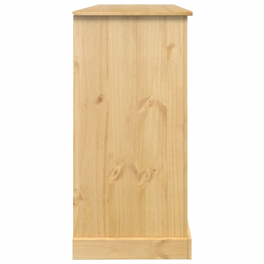 vinskab Corona 107,5x51x105,5 cm massivt fyrretræ