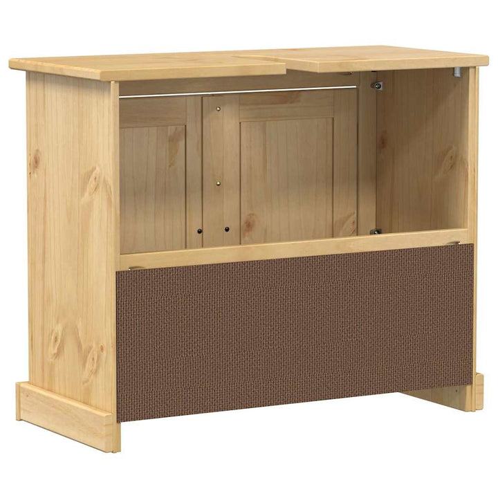 underskab til vask Corona 73x33x60 cm massivt fyrretræ
