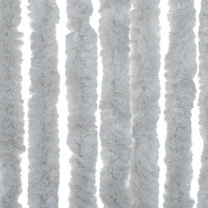 flueforhæng 56x200 cm chenille grå