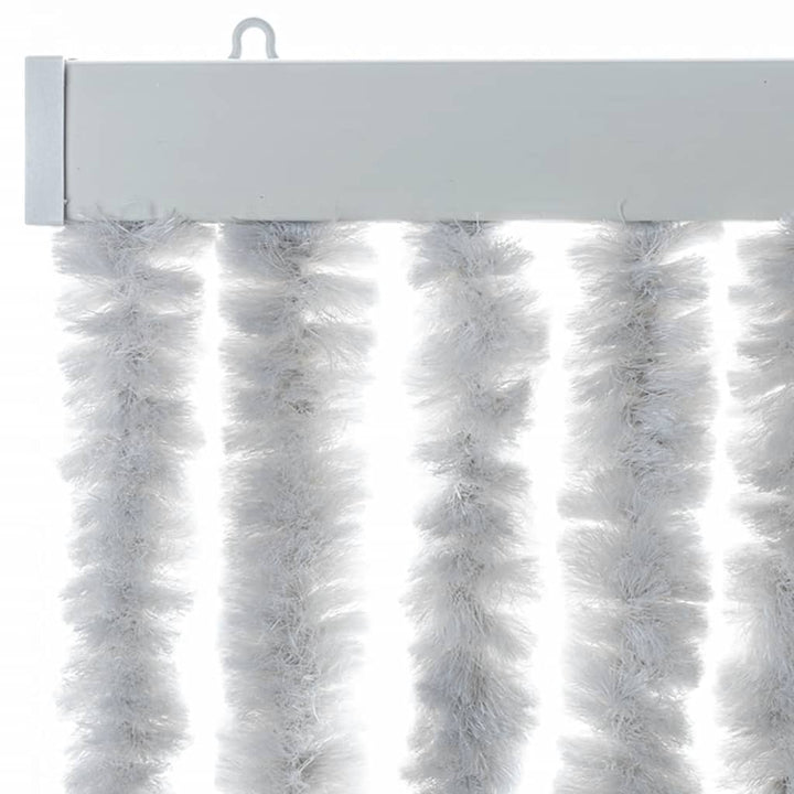 flueforhæng 90x200 cm chenille grå