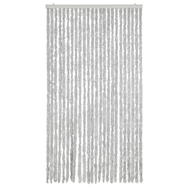 flueforhæng 100x200 cm chenille grå