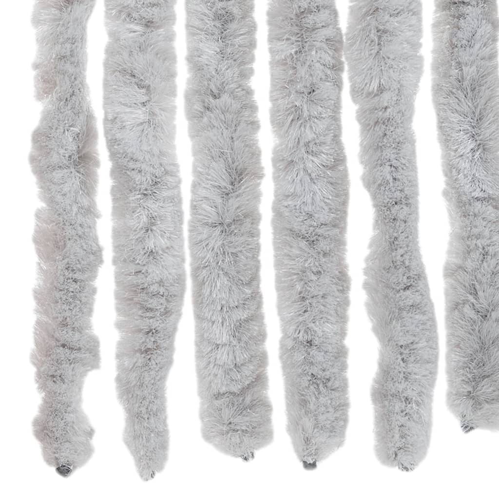 flueforhæng 100x200 cm chenille grå