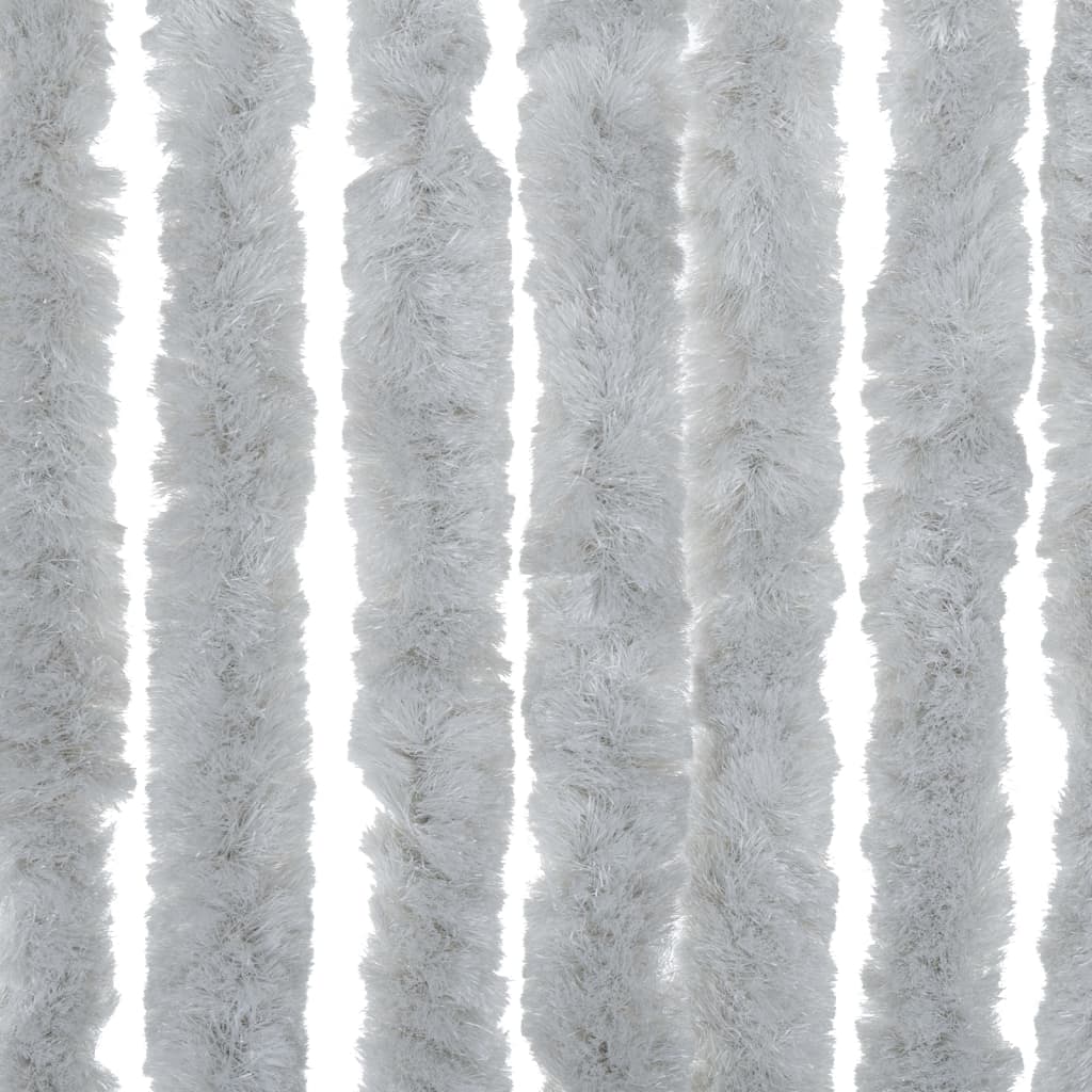 flueforhæng 100x200 cm chenille grå