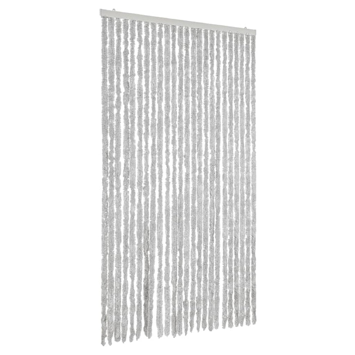 flueforhæng 100x220 cm chenille grå