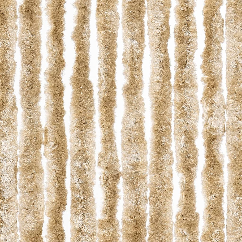 flueforhæng 100x230 cm chenille beige