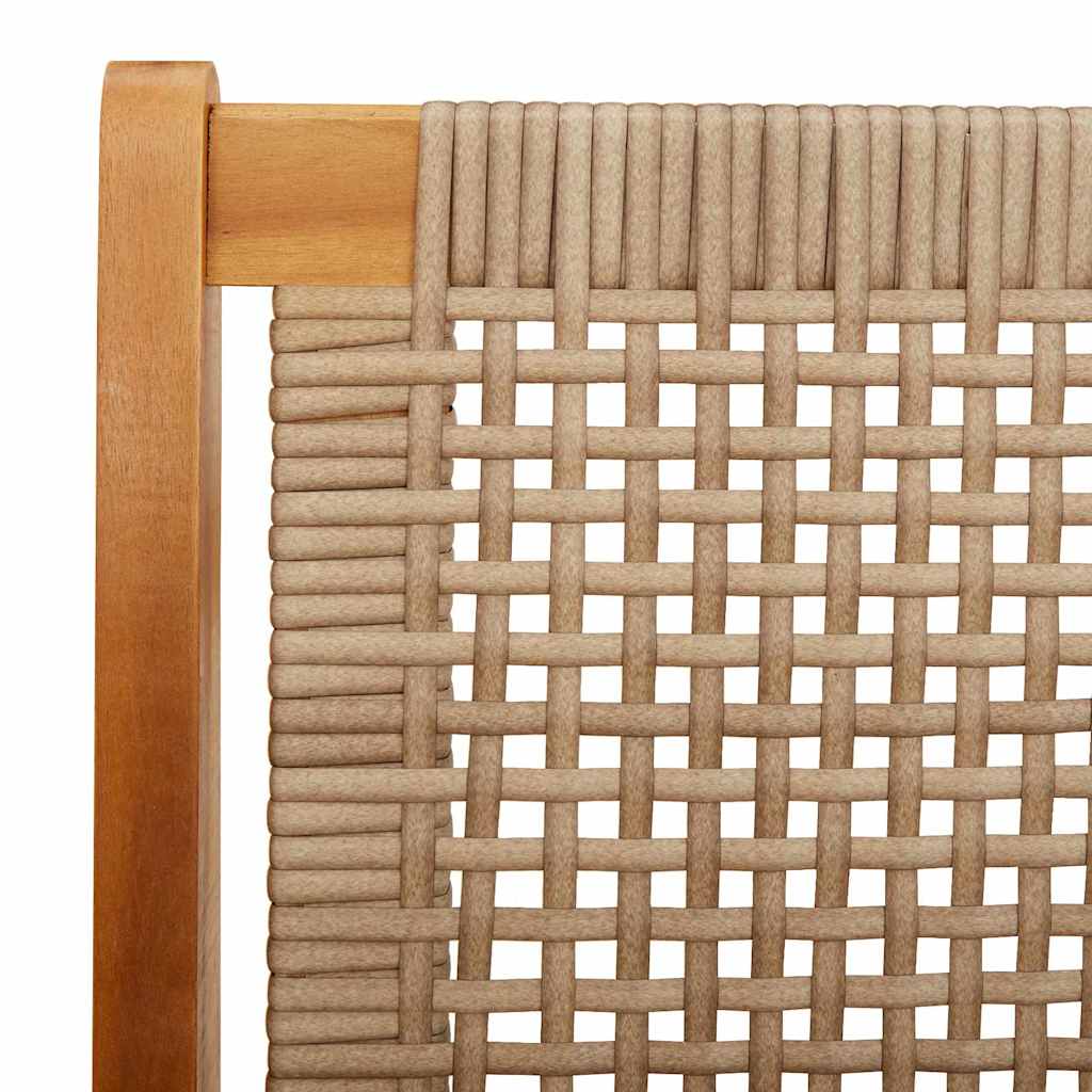 Havemøbler 2 pcs Beige 67 x 78 x 73 cm Massivt Akacietræ