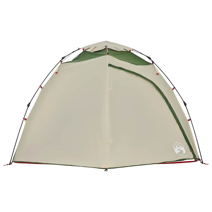 4-personers campingtelt quick-release grøn