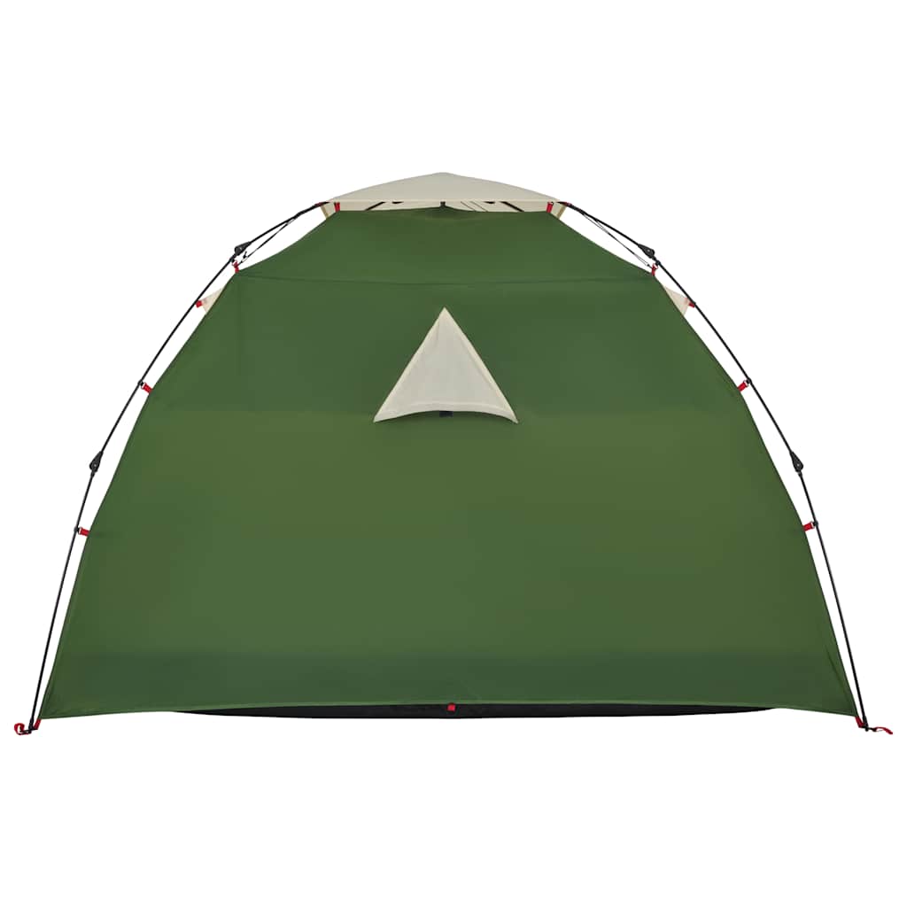 4-personers campingtelt quick-release grøn