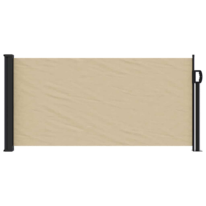 sammenrullelig sidemarkise 100x300 cm beige