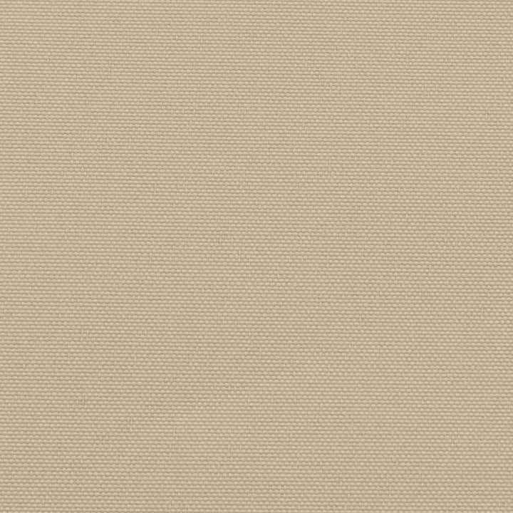 sidemarkise 117x300 cm sammenrullelig beige
