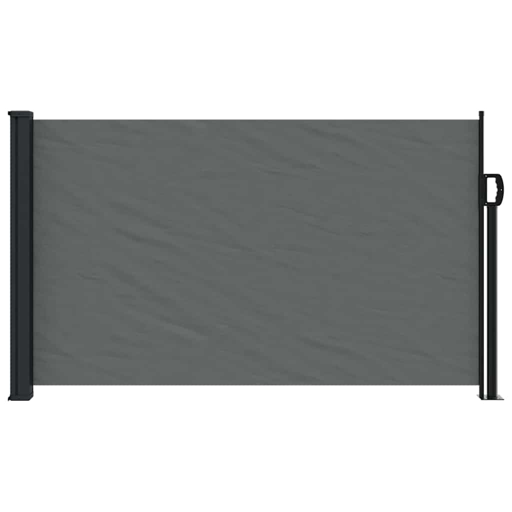 udtrækkelig sidemarkise antracit 117x300 cm