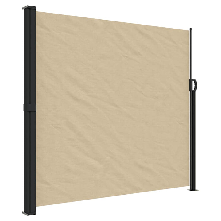 sammenrullelig sidemarkise 180x300 cm beige