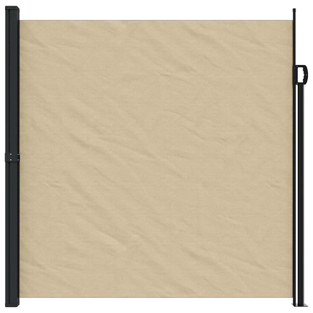 sammenrullelig sidemarkise 200x300 cm beige