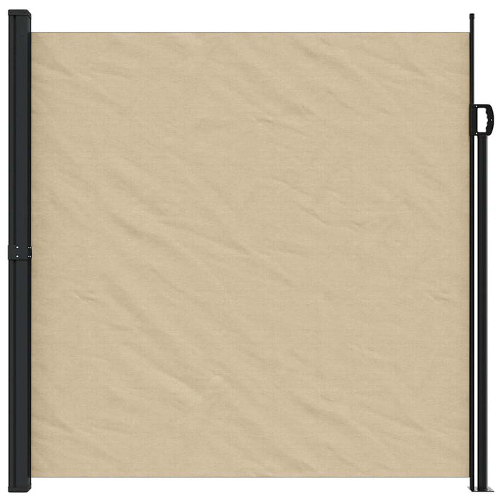 sammenrullelig sidemarkise 200x300 cm beige