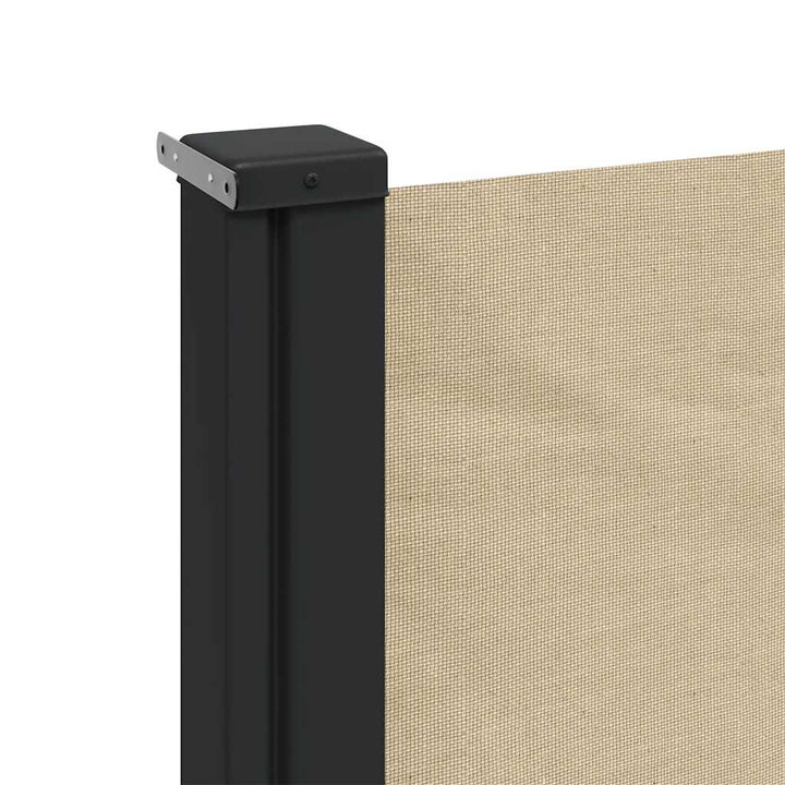sammenrullelig sidemarkise 200x300 cm beige