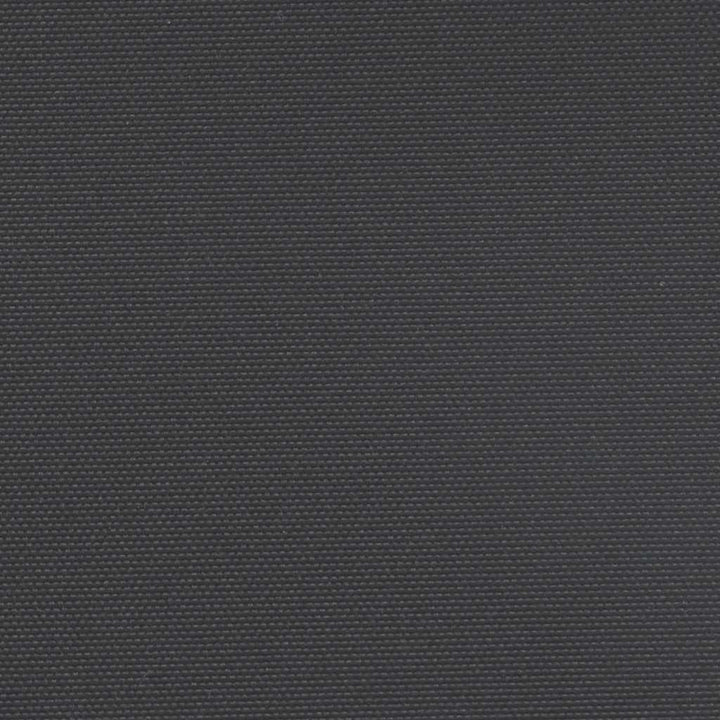 sidemarkise 220x300 cm sammenrullelig sort