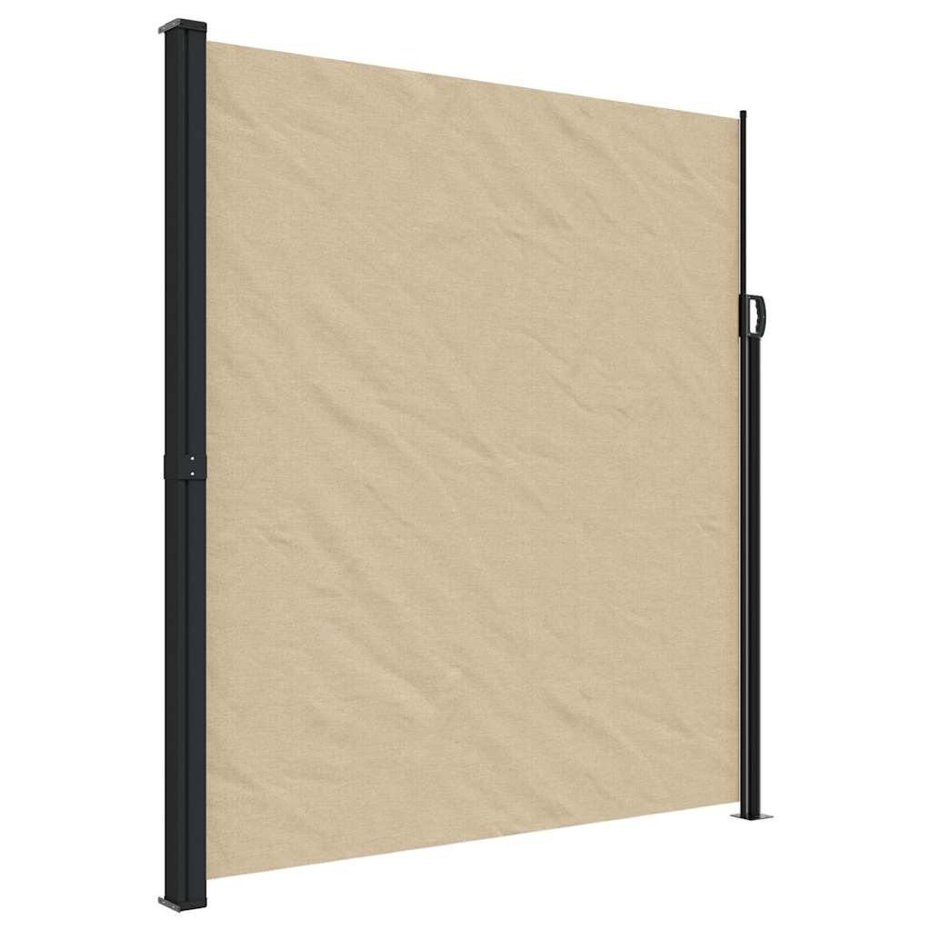 sammenrullelig sidemarkise 220x300 cm beige