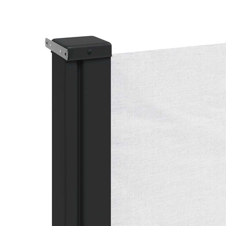 sammenrullelig sidemarkise 220x300 cm hvid