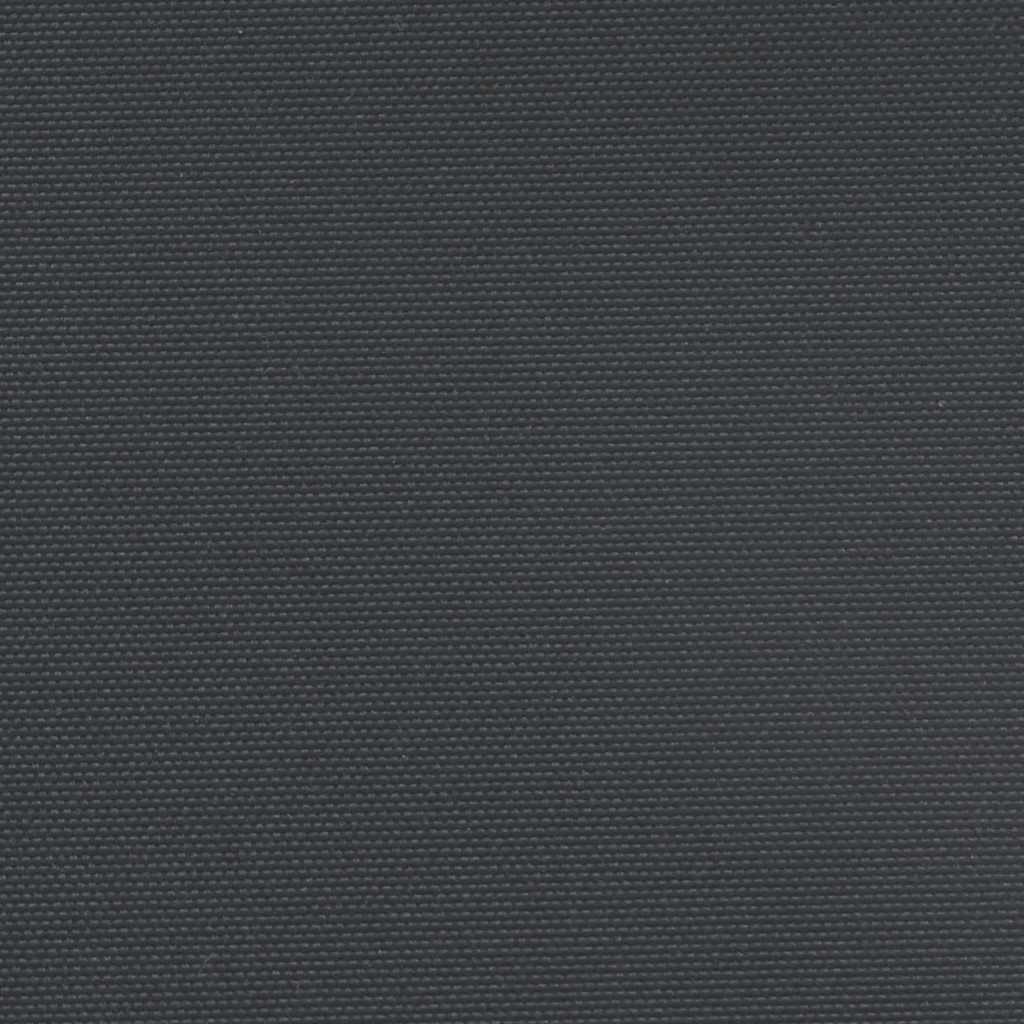 sidemarkise 100x500 cm sammenrullelig sort