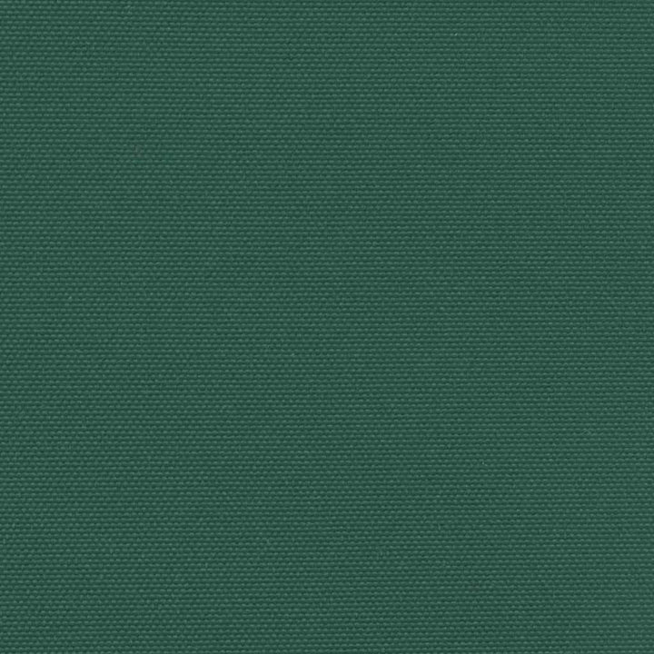 sammenrullelig sidemarkise 100x500 cm mørkegrøn