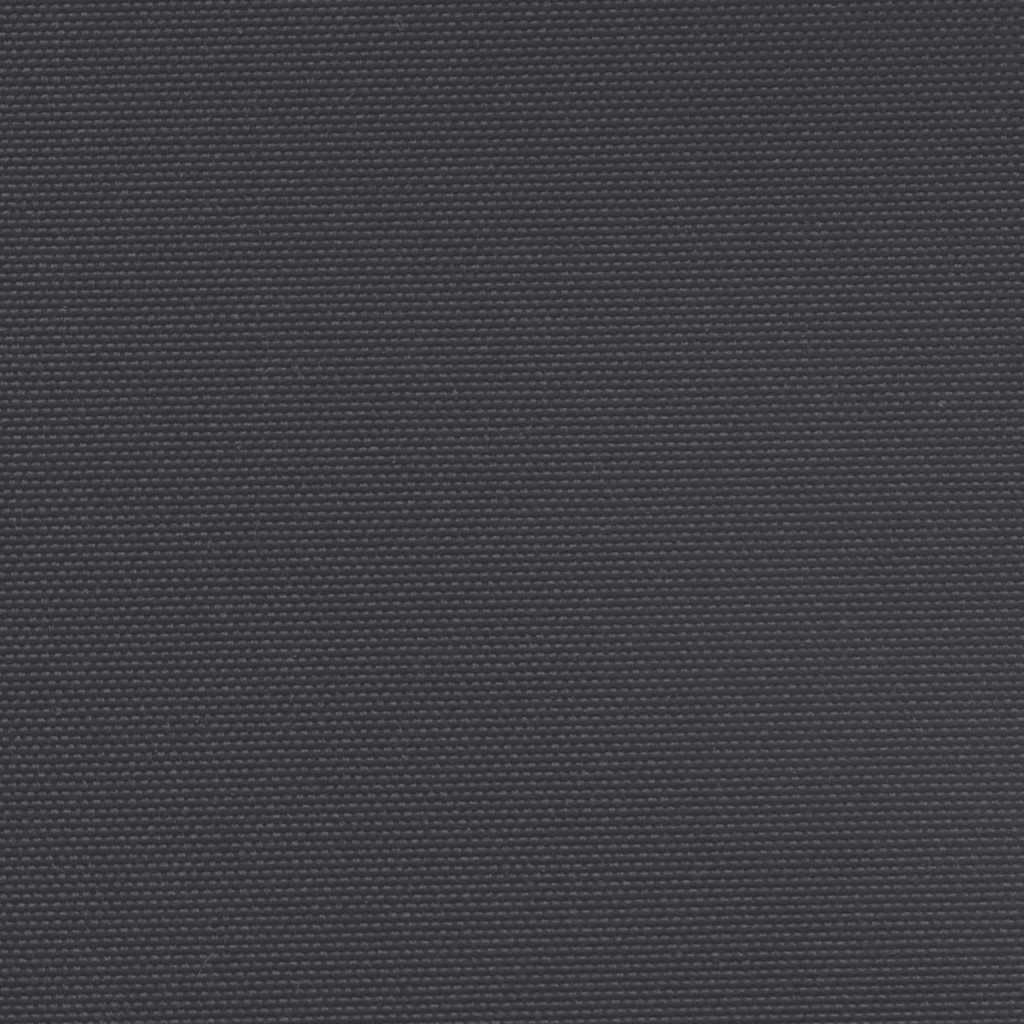sidemarkise 120x500 cm sammenrullelig sort
