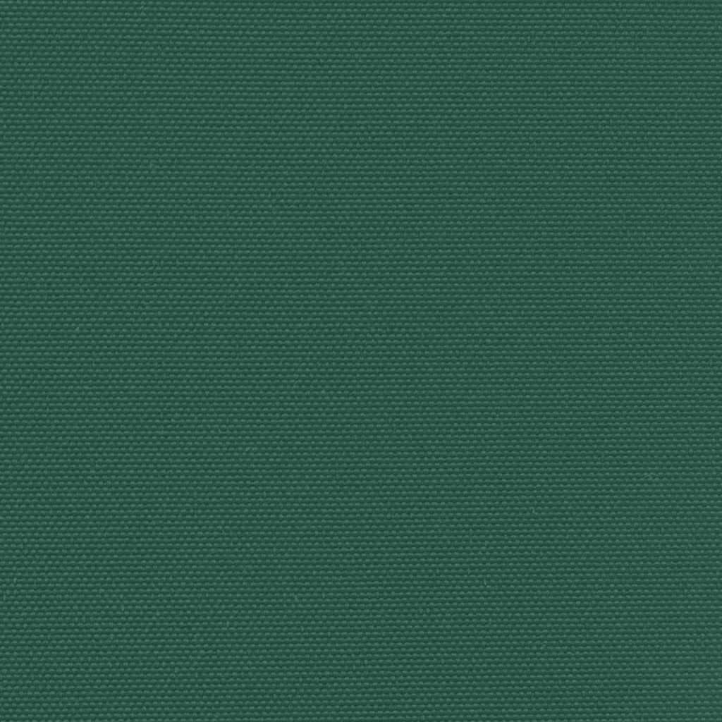 sammenrullelig sidemarkise 120x500 cm mørkegrøn