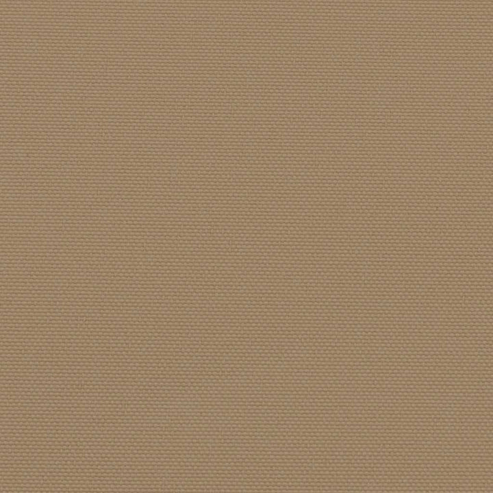 sammenrullelig sidemarkise 140x500 cm gråbrun