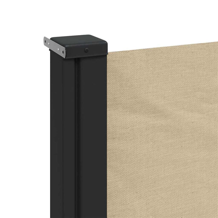 sammenrullelig sidemarkise 160x500 cm beige