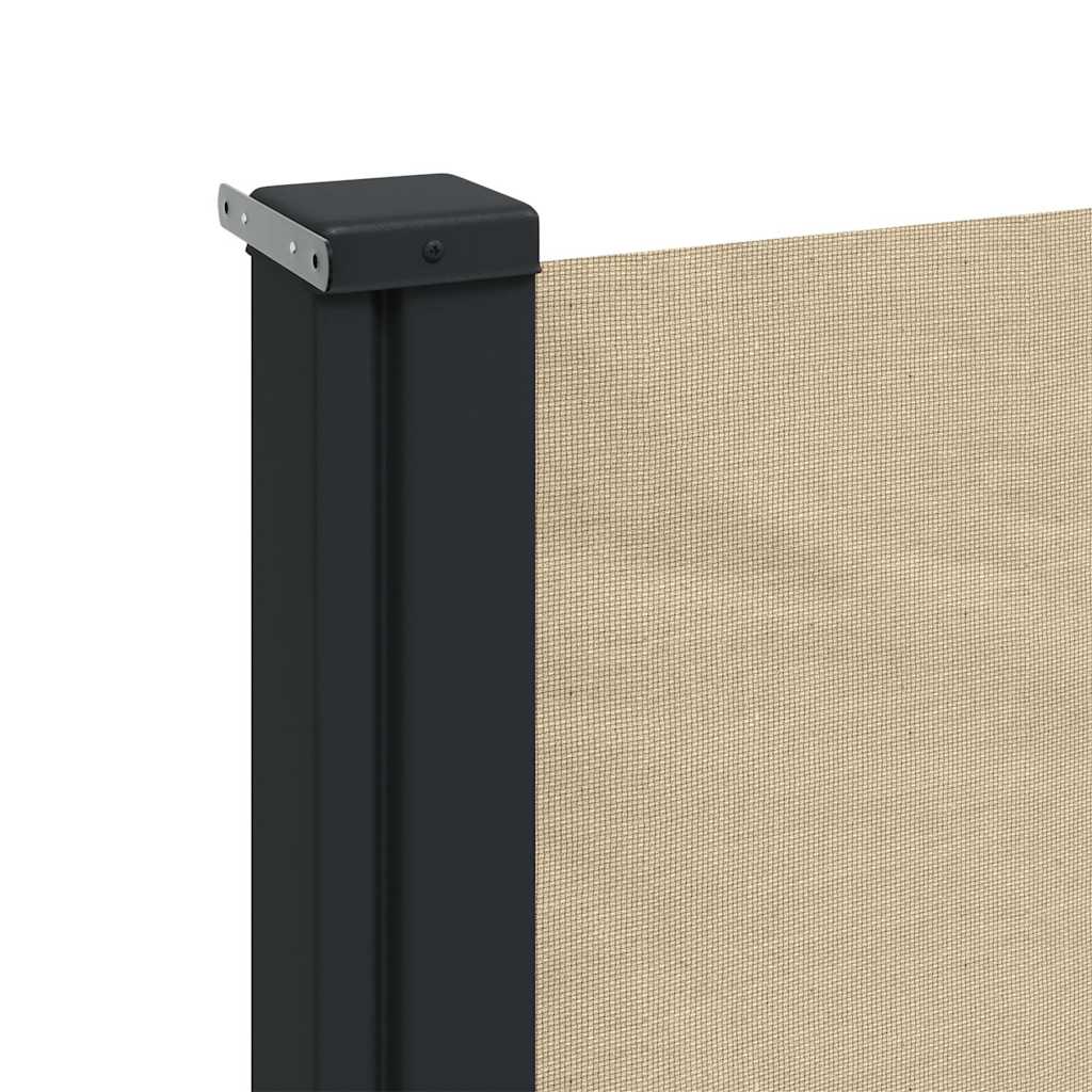sammenrullelig sidemarkise 220x500 cm beige