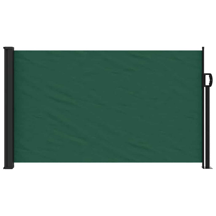 sammenrullelig sidemarkise 120 x 600 cm mørkegrøn