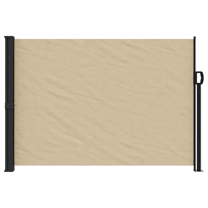 sammenrullelig sidemarkise 140x600 cm beige