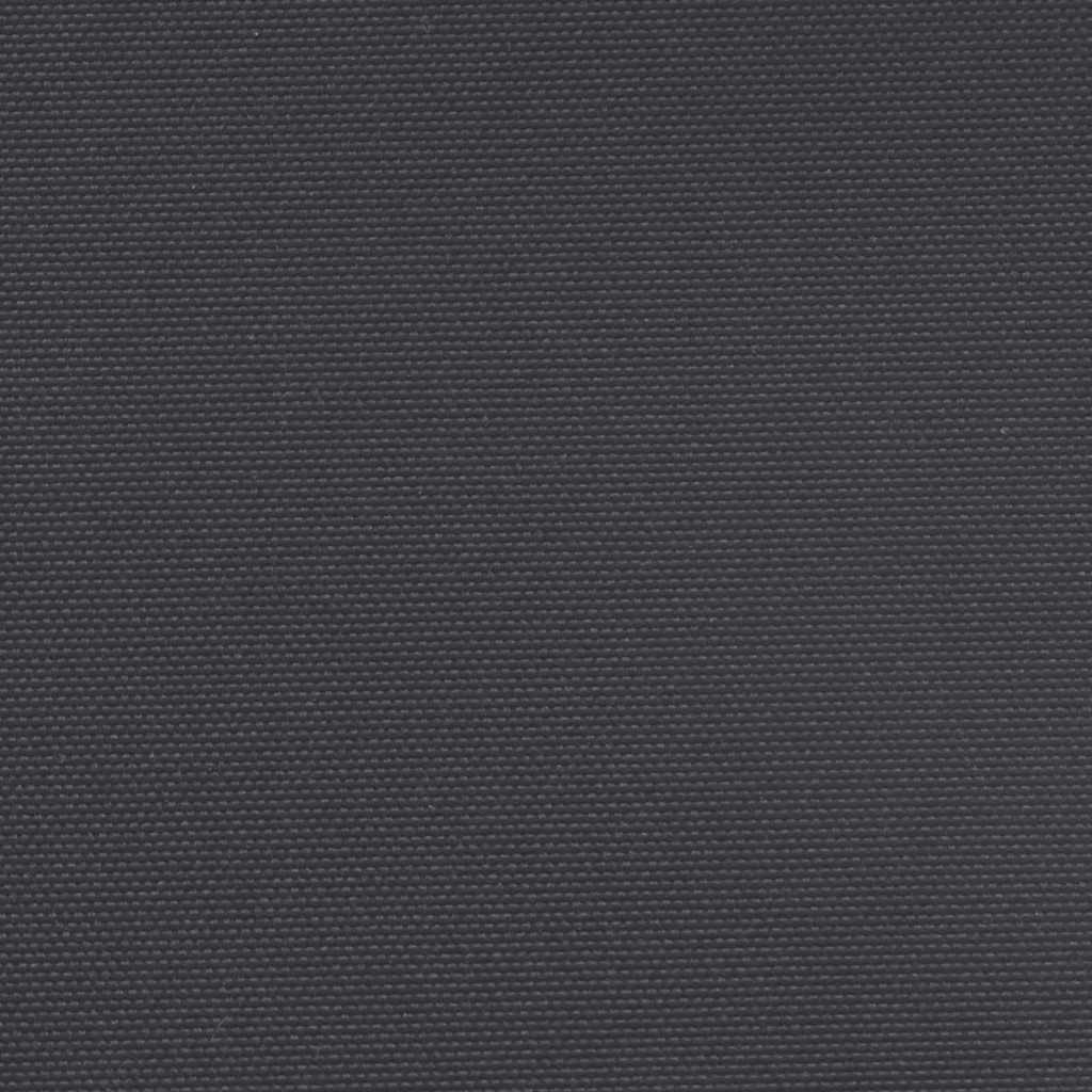sammenrullelig sidemarkise 160 x 600 cm sort