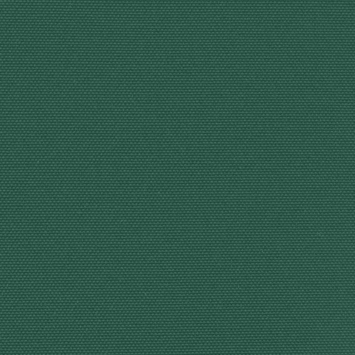 sammenrullelig sidemarkise 180x600 cm mørkegrøn