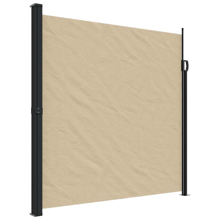 sammenrullelig sidemarkise 200x600 cm beige