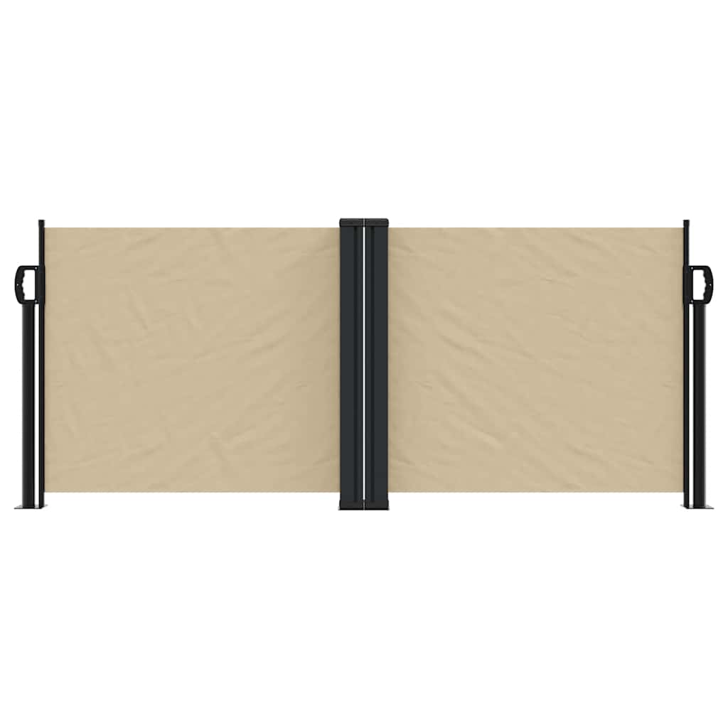 sammenrullelig sidemarkise 100x600 cm beige