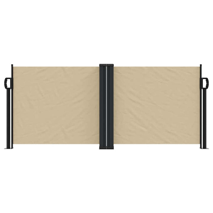 sammenrullelig sidemarkise 100x600 cm beige