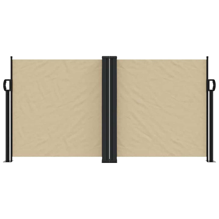 sammenrullelig sidemarkise 120 x 600 cm beige