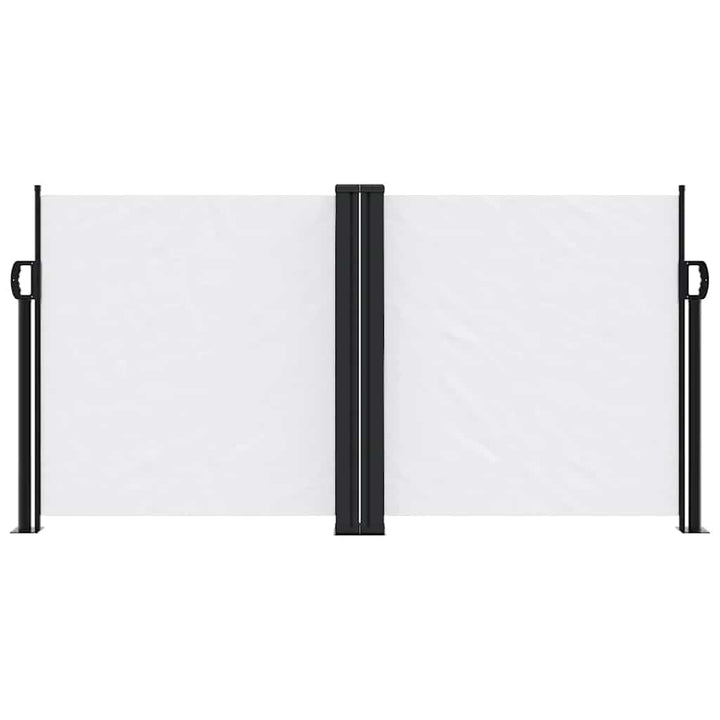 sammenrullelig sidemarkise 120 x 600 cm hvid